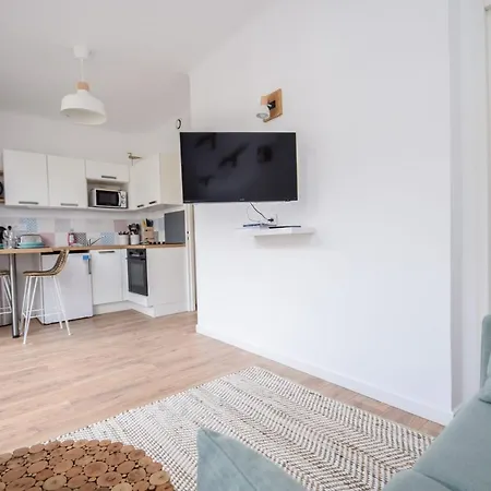 Apartment Cosy 2 Pers Vue Balcon Hyper Centre Dinard